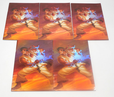 5x STREET FIGHTER #7 Lot | Ryu | Image Comics, 2003 | POWER FOIL COVER VARIANT