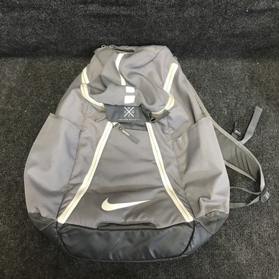 Nike BA5259-041 Hoops Elite Pro Basketball Backpack Gray/Black w