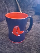 Boston Red Sox Sculpted Relief Style Coffee Mug - Boelter Brands 2016 - MLB EUC
