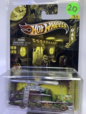 ホットウィール ハロウィン限定　ゴーストバスターズ　Ecto-1 🎃💀🎃👻Kroger 2012 Hot Wheels Ghostbusters Ecto-1 Halloween