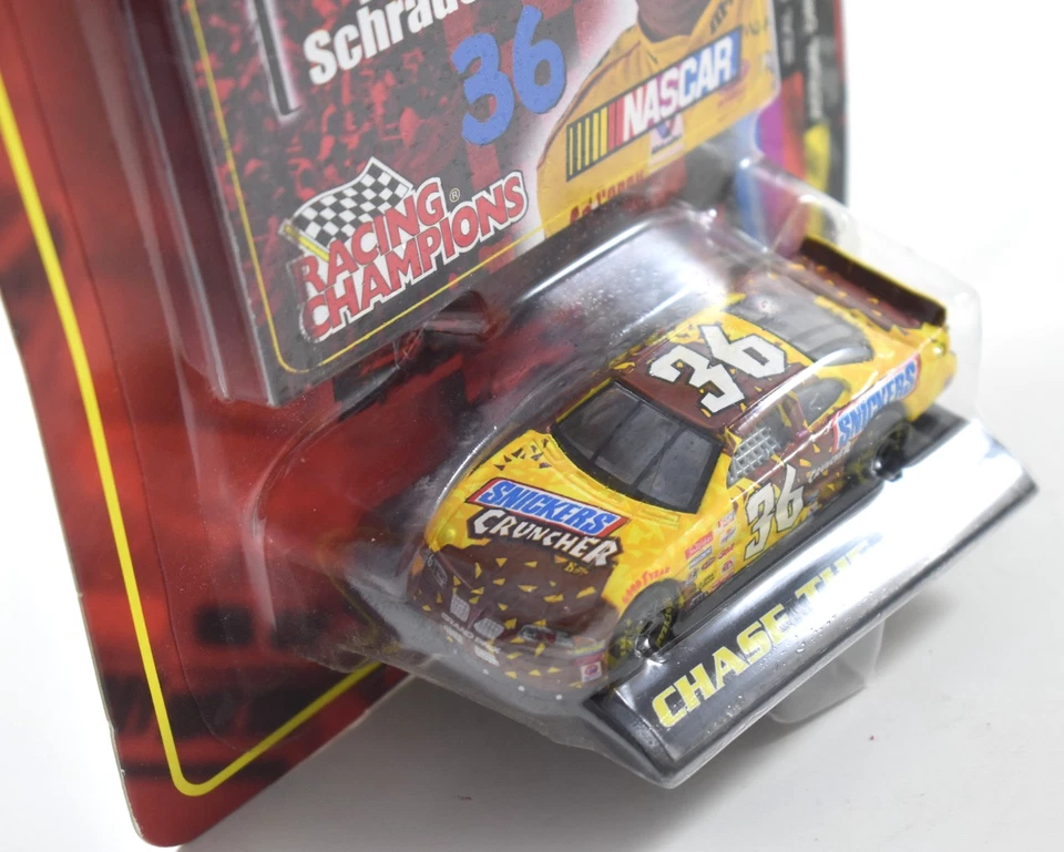 Ken Schrader #36 Snickers Pontiac Grand Prix 2001 Racing Champions NASCAR 1/64 - Image 3 of 4