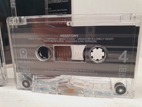 Yes Cassette Tape Lot Yesstory, Union & Classic Yes Bundle VG / EX - Picture 8 of 23
