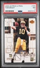 Upper Deck 2000 Pros & Prospects Tom Brady Draft Class #124 /1000 PSA 7