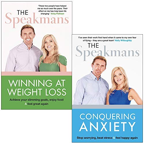 Winning at Weight Loss, Conquering Anxiety 2 Books | Nik Speakman & Eva Speakman