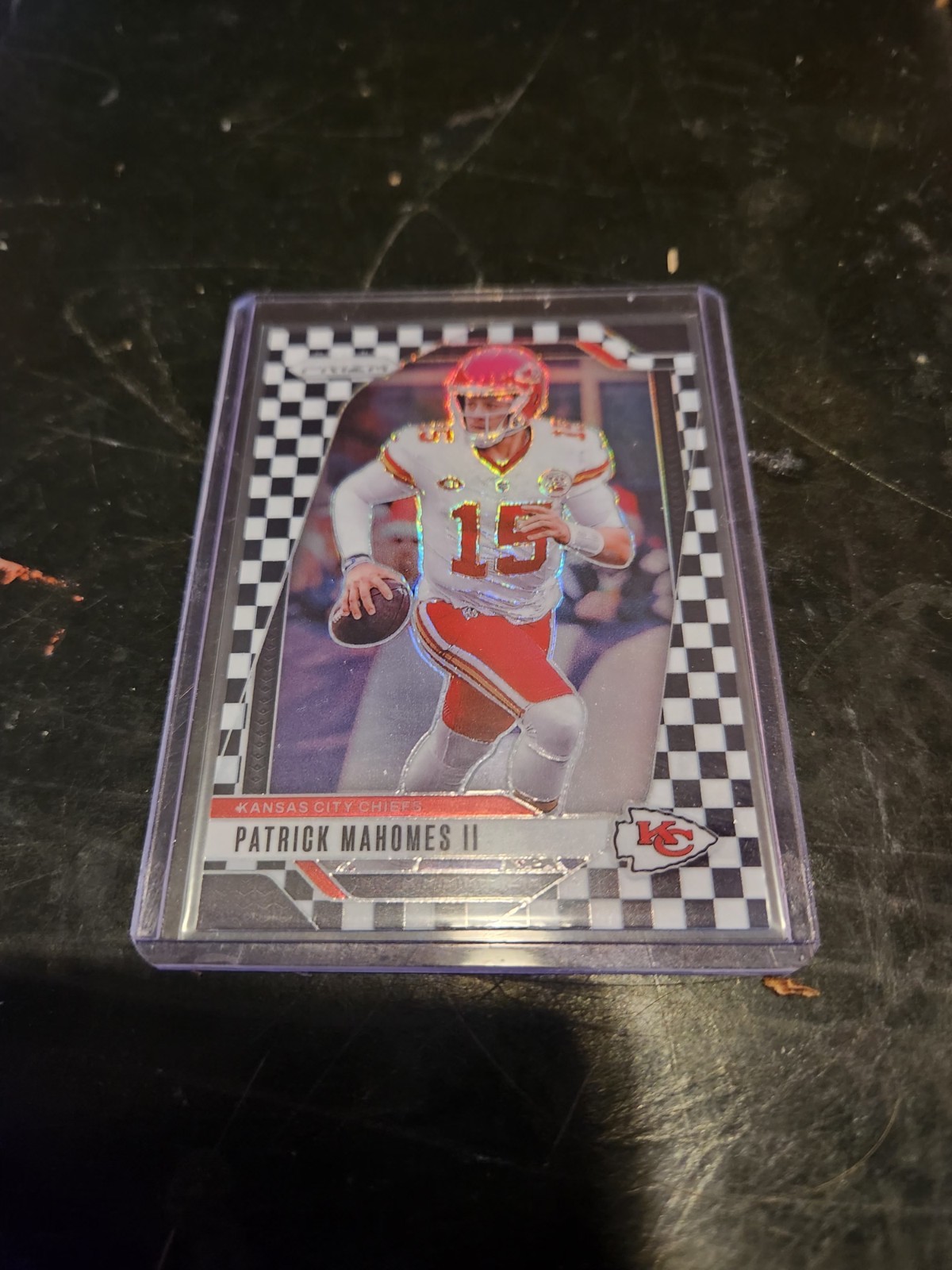 2024 Panini Prizm PATRICK MAHOMES Black White Checkerboard SP #138 Chiefs