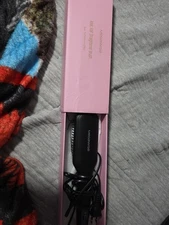 MegaWise Pro Ceramic Ionic Hair Straightener Brush Fast Heating Black