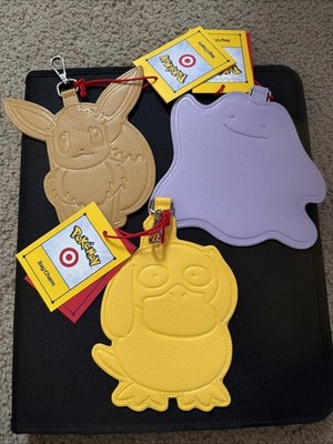 Pokémon X Target Bag Charm Set Psyduck Jigglypuff Ditto   
