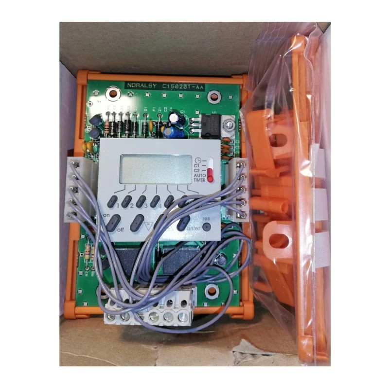 Horloge I2C Noralsy DH1220 avec affichage digital LED pour contrôle d'accès