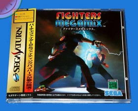 TESTED Sega SATURN Game FIGHTERS MEGAMIX Japanese Complete CIB with OBI