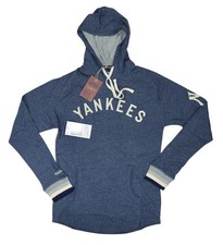 Mitchell  Ness New York Yankees Lightweight Cooperstown Men's Hooded Shirt NWT