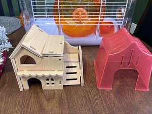 Two Hamster Hideaway Houses