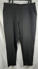 NEW NWT 32 Degrees Cool Black Pull-On Comfort Pants Style 1686519  Women's XL