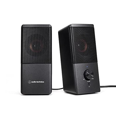 Audio Technica AT-SP95 Aktiv Lautsprecher PC Tablet Plattenspieler USB Netzteil