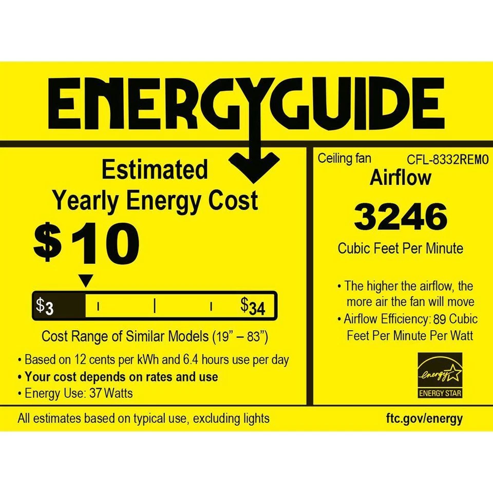 Mavyn Chrome 52-Inch 3-Light Lighted Ceiling Fan w Crystal Chandelier w Remote - Image 3 of 4