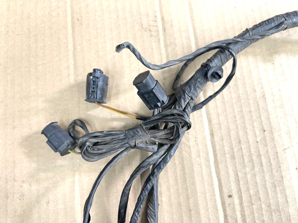 BMW X5 E53 2003 AWD lado derecho del pasajero compartimento del motor faro arnés de cableado OEM Foto 2 de 4