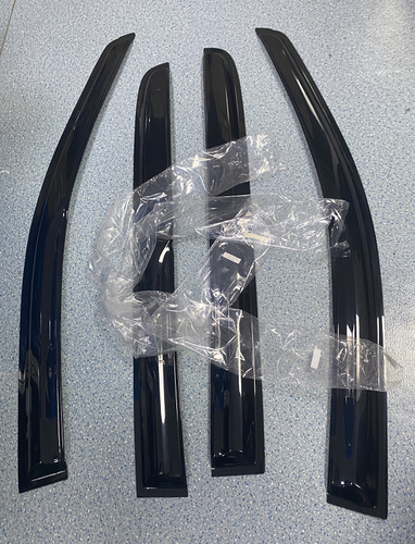 Genuine Mazda Window Visor For BT50 Dual Cab 2011-2020 Weathershield Rain Guard - Picture 14 of 14