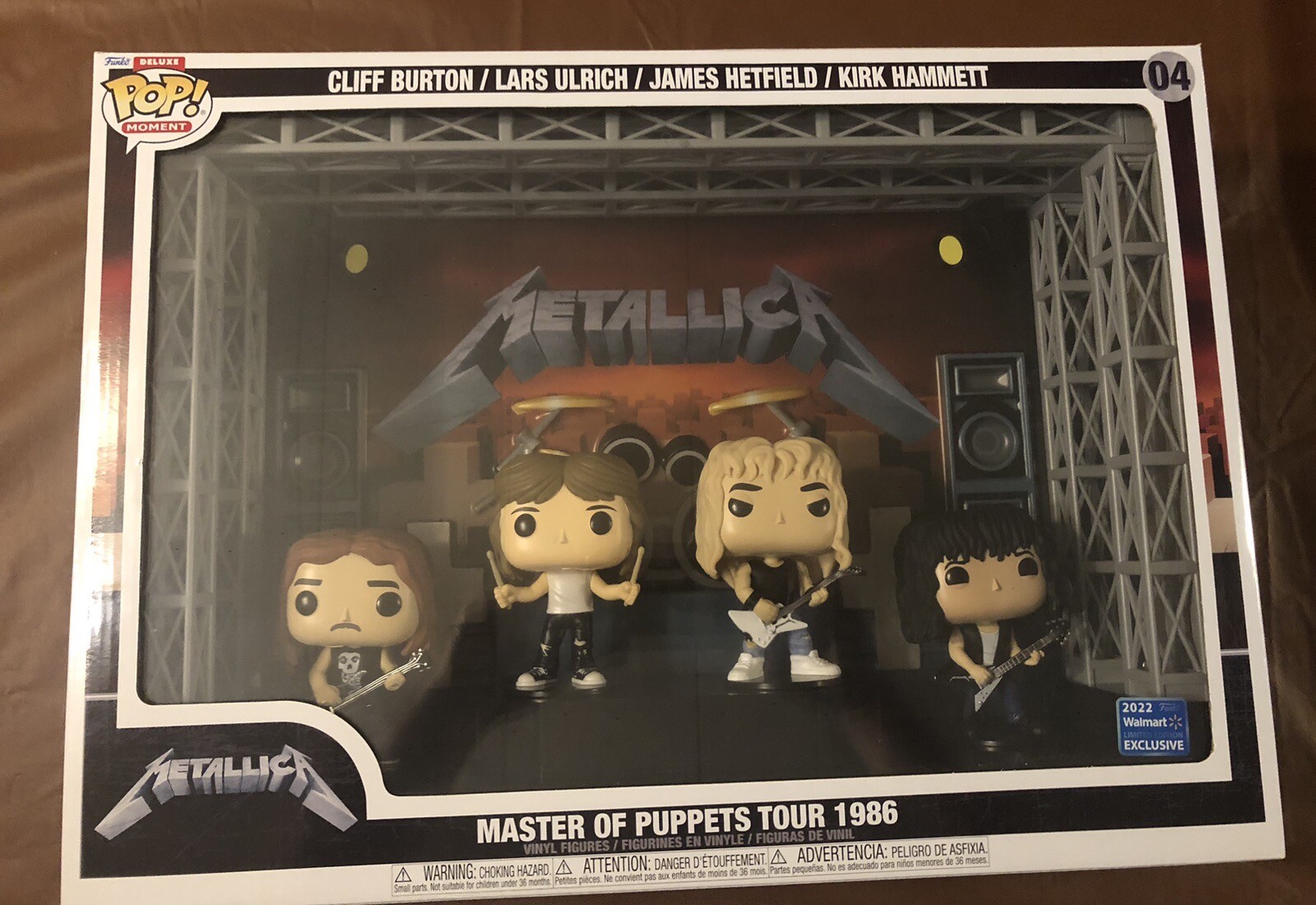 Sale Metallica Master Of Puppets Tour 1986 - Walmart (Wmt) (Exclusive) #04