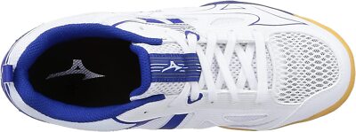 Mizuno Table Tennis Shoes Wave Kaiserburg 7 White / Blue 81GA2220