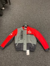 Yamaha Motorsport Red / Grey Cordura Motorcycle Paddock Jacket - S / M