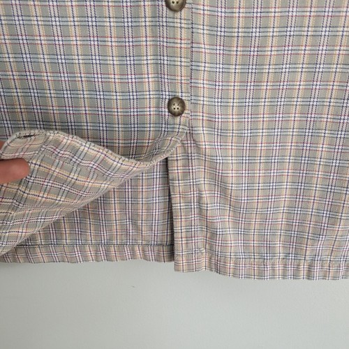 Maglione vintage Y2K abito a quadretti verde con bottoni preppy accademia turno scuola 8 - Foto 5 di 13
