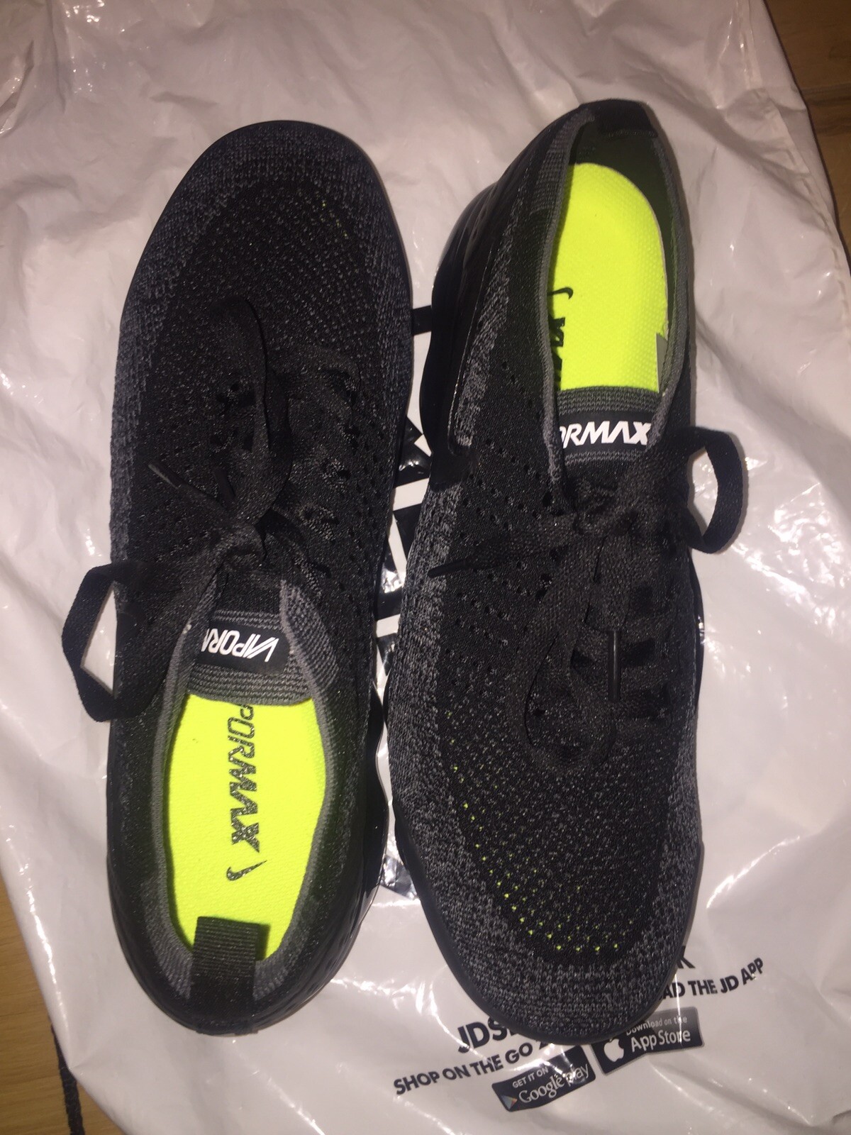 vapormax junior size 4