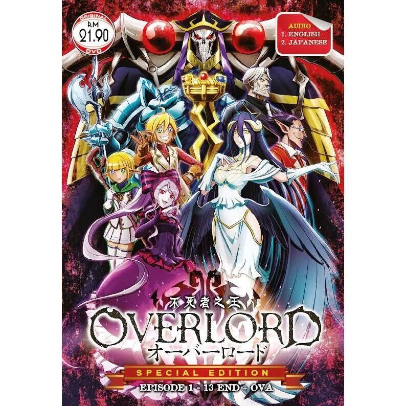 ENGLISH DUBBED Overlord Season 4 (Vol.1-13End) DVD All Region