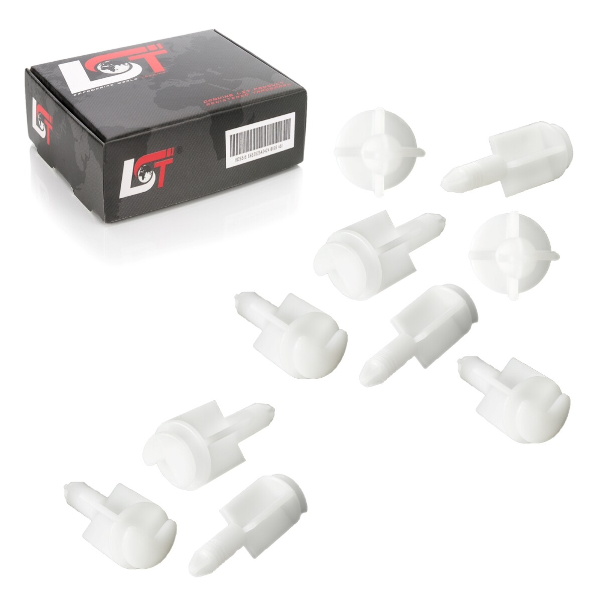 10x Rear Door Panel Fastening Clips for CITROEN XANTIA XSARA ZX