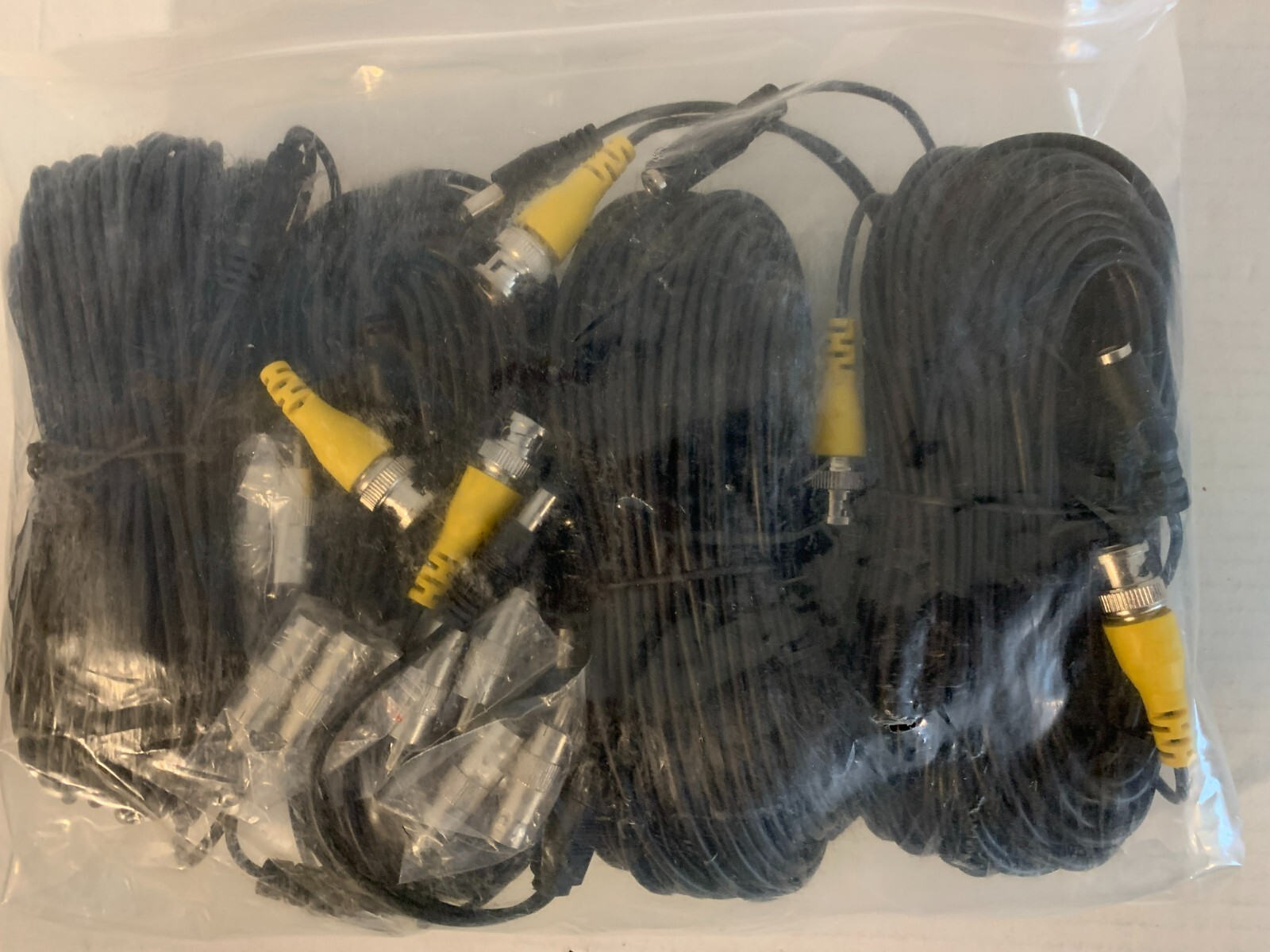 NEW VideoSecu 2 - 4 Pack 100ft Video Power HD  Camera Cables