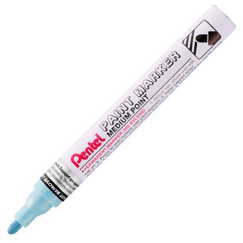 Pentel Permanent Paint Marker Pen Bullet Tip Medium 4.5mm MMP10 Various Colours - Picture 22 of 27