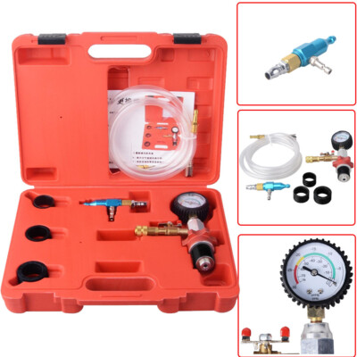 Professional Radiator Cooling System Vacuum Purge Auto Coolant Refill Tool Kit
