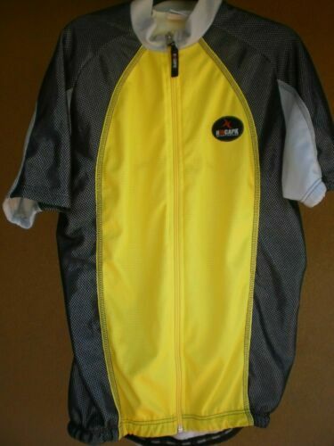 Maillot Cyclisme Hincapie - Amgen Tour Of California - Homme Taille S - Bleu/Jaune - Neuf