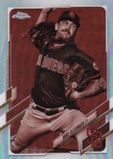 2021 Topps Chrome #130 Mike Clevinger San Diego Padres