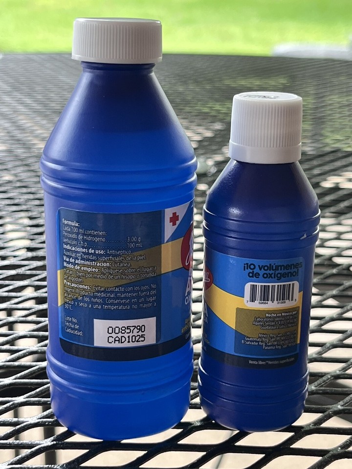 Agua Oxigenada Jaloma, 112 ml. & 56 ml. (2 PACK) eBay