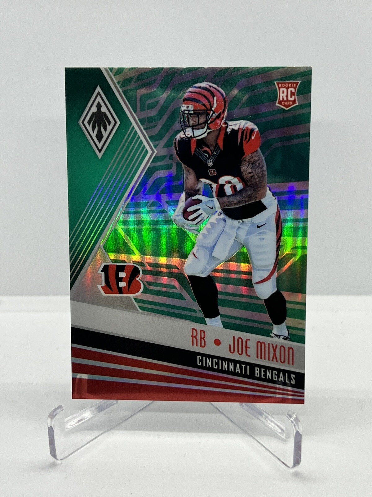 2017 PANINI PHOENIX GREEN JOE MIXON RC!! 22/25 !!! SP