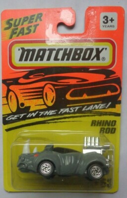 Matchbox 1995 SUPER FAST Rhino Rod 53/75 (Chrome Razor Hub Wheels) | eBay