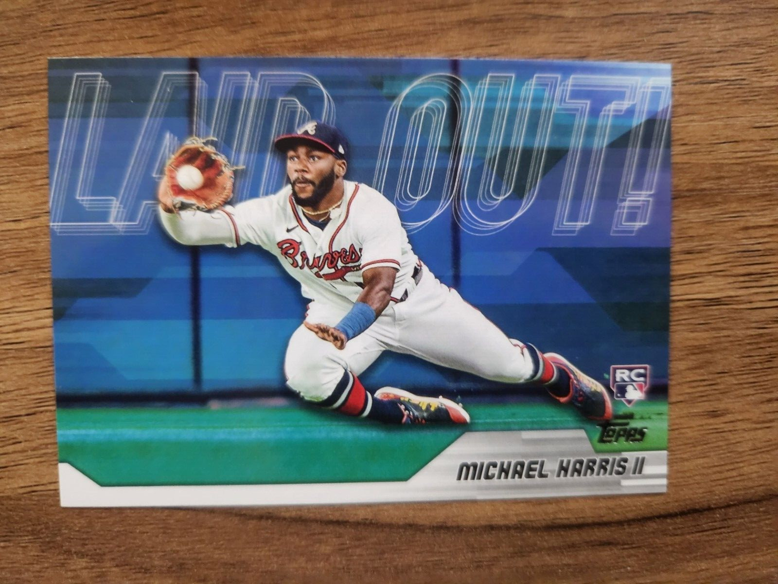 2023 Topps Update Series - Laid Out Michael Harris II Atlanta Braves #LO-3 (RC)