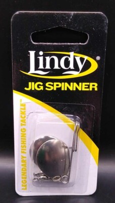 Lindy ~ Jig Spinner ~ Sz. 3 ~ Nickel ~ Fresh Water New