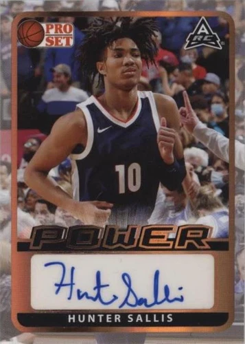 2021-22 Leaf Pro Set Power - Hunter Sallis #BA-HS1