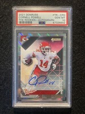 2021 Panini Donruss Cornell Powell The Rookies Auto #’d 074/299 PSA 10  POP 1