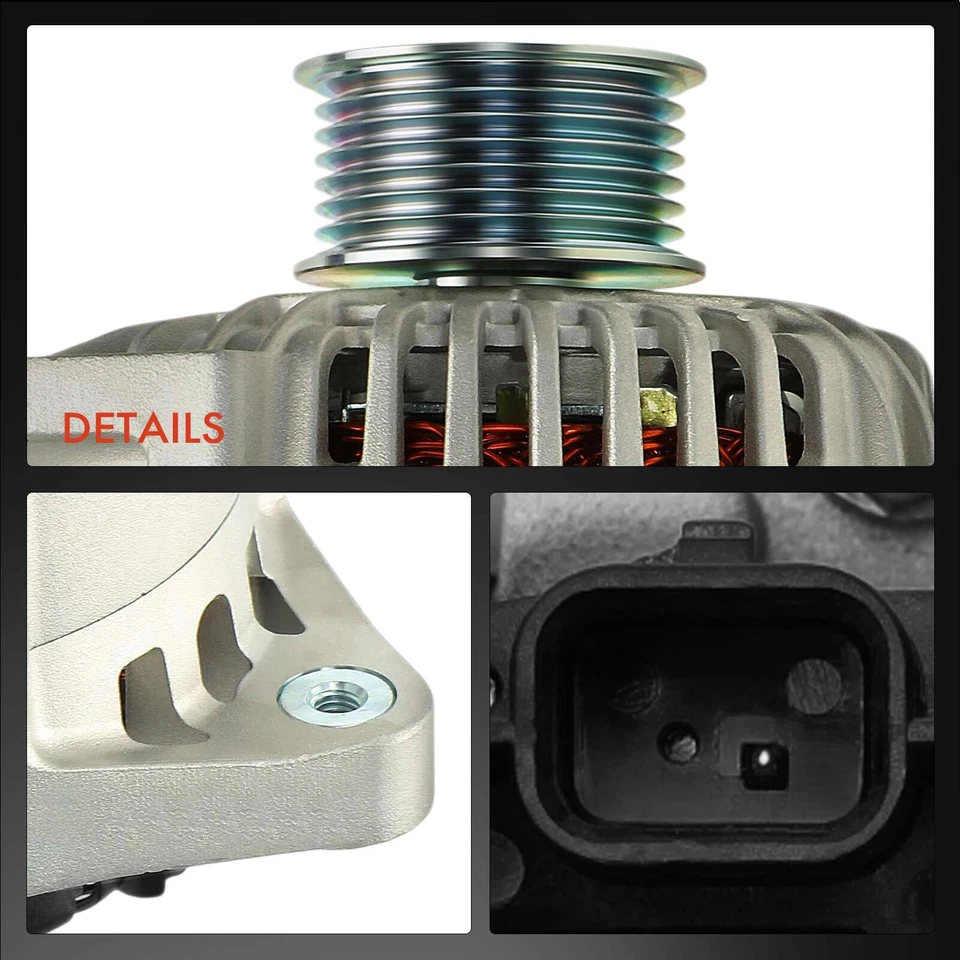 Generatore alternatore 110A 14V per Renault Clio III Modus/Grand Modus F/JP0 - Immagine 2 di 4