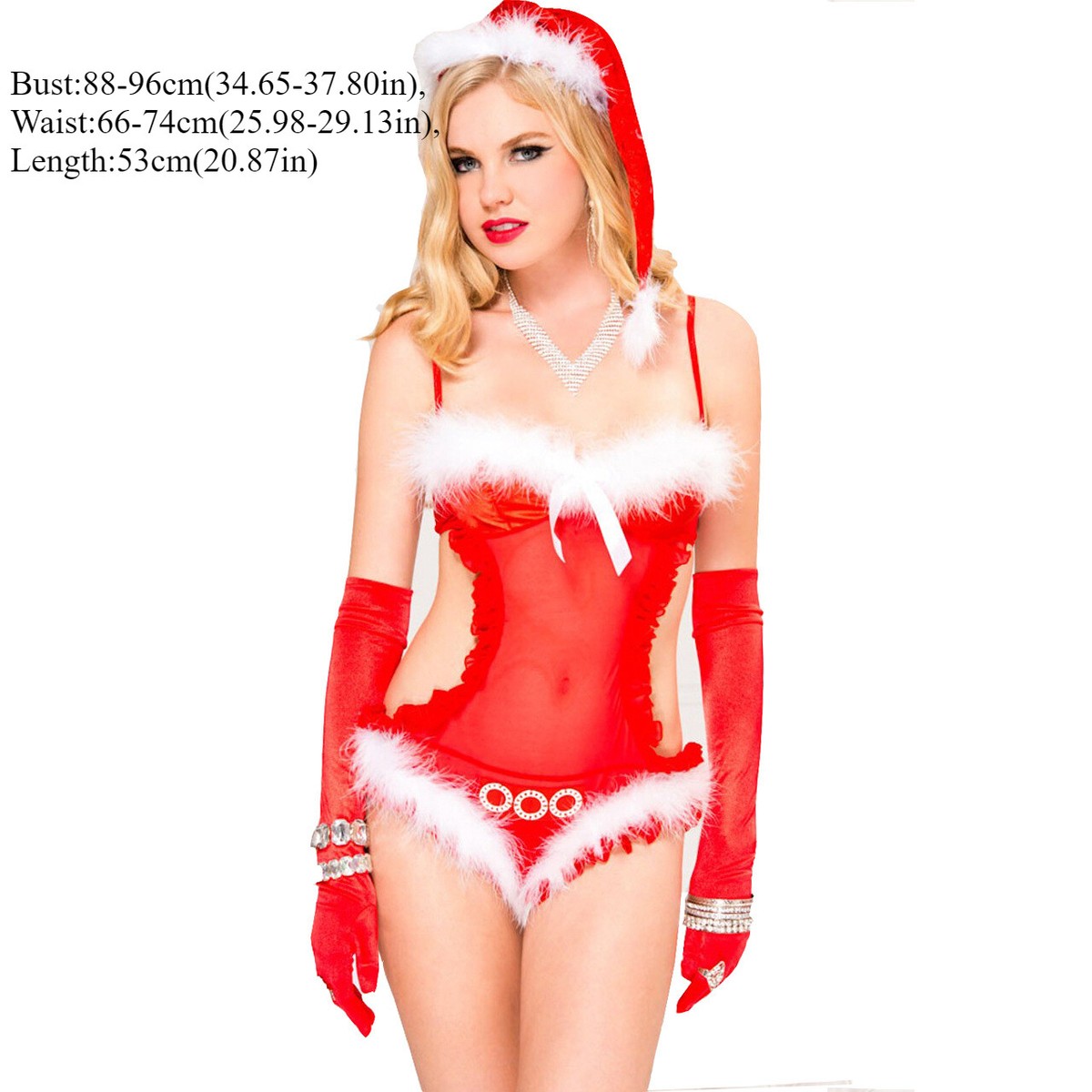 Women Sexy Lingerie Christmas Dress Santa Game Uniform Party Costumes Suit | eBay Women Sexy Lingerie Christmas Dress Santa Game Uniform Party Costumes Suit | eBay