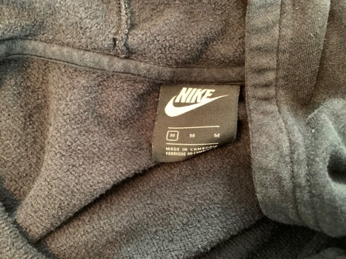 Nike Sportswear Girls Gym Vintage Full Zip Hoodie Sweatshirt Size Youth Medium - Picture 6 of 7