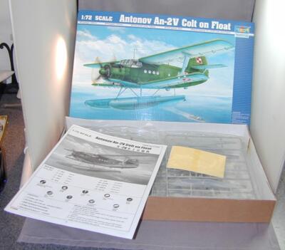 1:72 Trumpeter Antov An 2V Colt On Float Plane Model Kit 01606