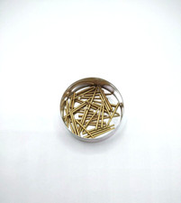 Clock Material 40 Round Solid Brass Tapered Pins 1" Clockmaker Stock