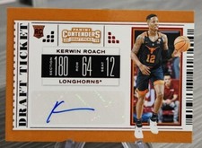 Kerwin Roach 2019-20 Panini Contenders Draft Picks Draft Ticket Red Foil #128