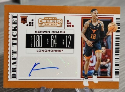 Kerwin Roach 2019-20 Panini Contenders Draft Picks Draft Ticket Red Foil #128
