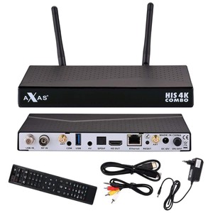 Axas his 4k Combo 1x dvb-s2/1x dvb-c/t2 4k UHD h.265 HEVC e2 Linux ...