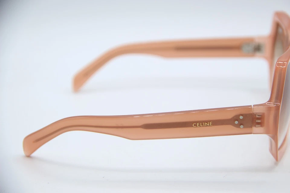 NUEVAS GAFAS DE SOL CELINE CL40131I ROSA DEGRADADO AUTÉNTICO DISEÑADOR CON ESTUCHE 56-23 Foto 4 de 4