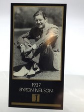 1993-98 Grand Slam Ventures  The Masters Collection 1937 Byron Nelson