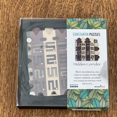 Constantin Puzzles Hidden Corridor Brain Teaser 5/5 Difficulty. RecentToys